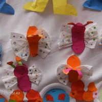 Kağıt katlama buruşturma, yuvarlama, sulu boya  (303)