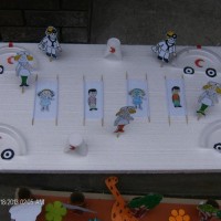 Kağıt katlama buruşturma, yuvarlama, sulu boya  (305)