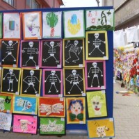 Kağıt katlama buruşturma, yuvarlama, sulu boya  (316)