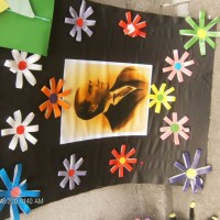 Kağıt katlama buruşturma, yuvarlama, sulu boya  (319)