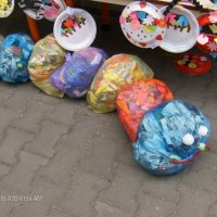 Kağıt katlama buruşturma, yuvarlama, sulu boya  (334)