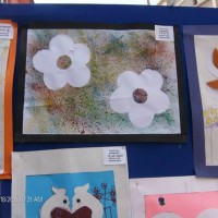 Kağıt katlama buruşturma, yuvarlama, sulu boya  (348)