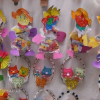 Kağıt katlama buruşturma, yuvarlama, sulu boya  (355)