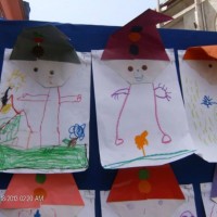 Kağıt katlama buruşturma, yuvarlama, sulu boya  (372)