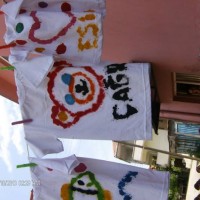 Kağıt katlama buruşturma, yuvarlama, sulu boya  (373)