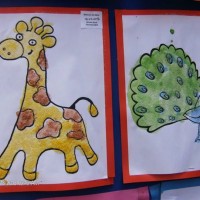 Kağıt katlama buruşturma, yuvarlama, sulu boya  (377)