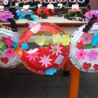 Kağıt katlama buruşturma, yuvarlama, sulu boya  (384)