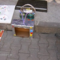 Kağıt katlama buruşturma, yuvarlama, sulu boya  (386)