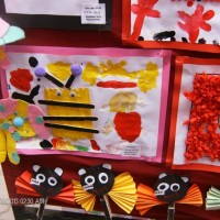 Kağıt katlama buruşturma, yuvarlama, sulu boya  (393)