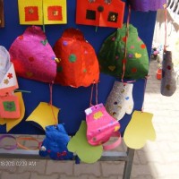 Kağıt katlama buruşturma, yuvarlama, sulu boya  (399)