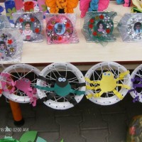 Kağıt katlama buruşturma, yuvarlama, sulu boya  (411)