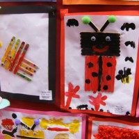 Kağıt katlama buruşturma, yuvarlama, sulu boya  (418)