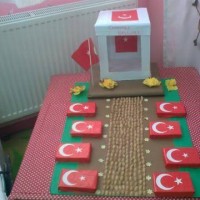 Kağıt katlama buruşturma, yuvarlama, sulu boya  (422)