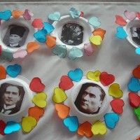 Kağıt katlama buruşturma, yuvarlama, sulu boya  (434)