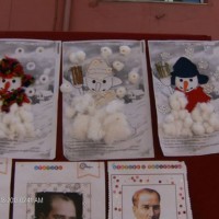 Kağıt katlama buruşturma, yuvarlama, sulu boya  (452)