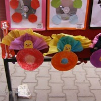 Kağıt katlama buruşturma, yuvarlama, sulu boya  (456)