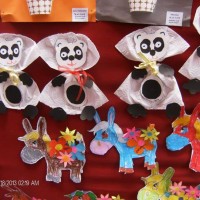 Kağıt katlama buruşturma, yuvarlama, sulu boya  (457)