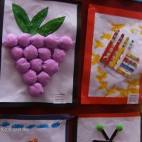 Kağıt katlama buruşturma, yuvarlama, sulu boya  (465)