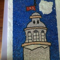 Kağıt katlama buruşturma, yuvarlama, sulu boya  (476)