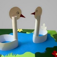 Kağıt katlama buruşturma, yuvarlama, sulu boya  (480)