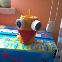 Kağıt katlama buruşturma, yuvarlama, sulu boya  (492)