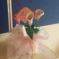 Kağıt katlama buruşturma, yuvarlama, sulu boya  (512)