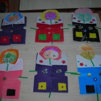 Kağıt katlama buruşturma, yuvarlama, sulu boya  (519)