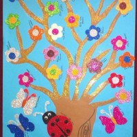 Kağıt katlama buruşturma, yuvarlama, sulu boya  (527)