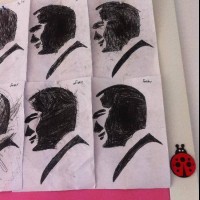 Kağıt katlama buruşturma, yuvarlama, sulu boya  (534)