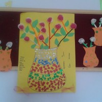 Kağıt katlama buruşturma, yuvarlama, sulu boya  (538)