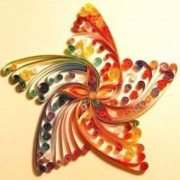 Kağıt katlama buruşturma, yuvarlama, sulu boya  (546)