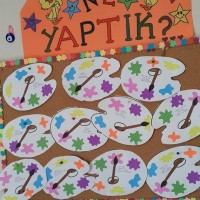 Kağıt katlama buruşturma, yuvarlama, sulu boya  (549)