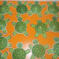 Kağıt katlama buruşturma, yuvarlama, sulu boya  (566)