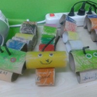 Kağıt katlama buruşturma, yuvarlama, sulu boya  (595)