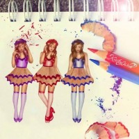 Kağıt katlama buruşturma, yuvarlama, sulu boya  (617)