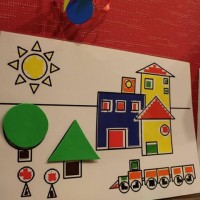 Kağıt katlama buruşturma, yuvarlama, sulu boya  (627)