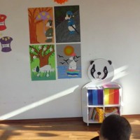 Kağıt katlama buruşturma, yuvarlama, sulu boya  (645)