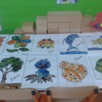 Kağıt katlama buruşturma, yuvarlama, sulu boya  (661)