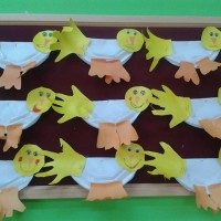 Kağıt katlama buruşturma, yuvarlama, sulu boya  (707)