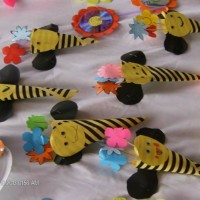 Kağıt katlama buruşturma, yuvarlama, sulu boya  (71)