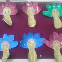 Kağıt katlama buruşturma, yuvarlama, sulu boya  (715)