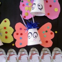 Kağıt katlama buruşturma, yuvarlama, sulu boya  (73)