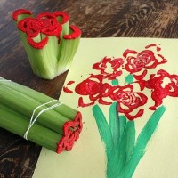 Kağıt katlama buruşturma, yuvarlama, sulu boya  (734)