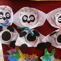 Kağıt katlama buruşturma, yuvarlama, sulu boya  (77)