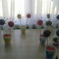 Kağıt katlama buruşturma, yuvarlama, sulu boya  (771)