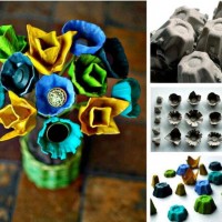 Kağıt katlama buruşturma, yuvarlama, sulu boya  (79)