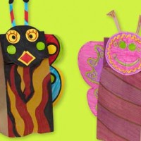 Kağıt katlama buruşturma, yuvarlama, sulu boya  (82)