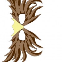 Kağıt katlama buruşturma, yuvarlama, sulu boya  (86)