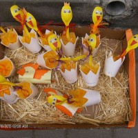 Kağıt katlama buruşturma, yuvarlama, sulu boya  (88)