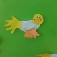 Kağıt katlama buruşturma, yuvarlama, sulu boya  (914)